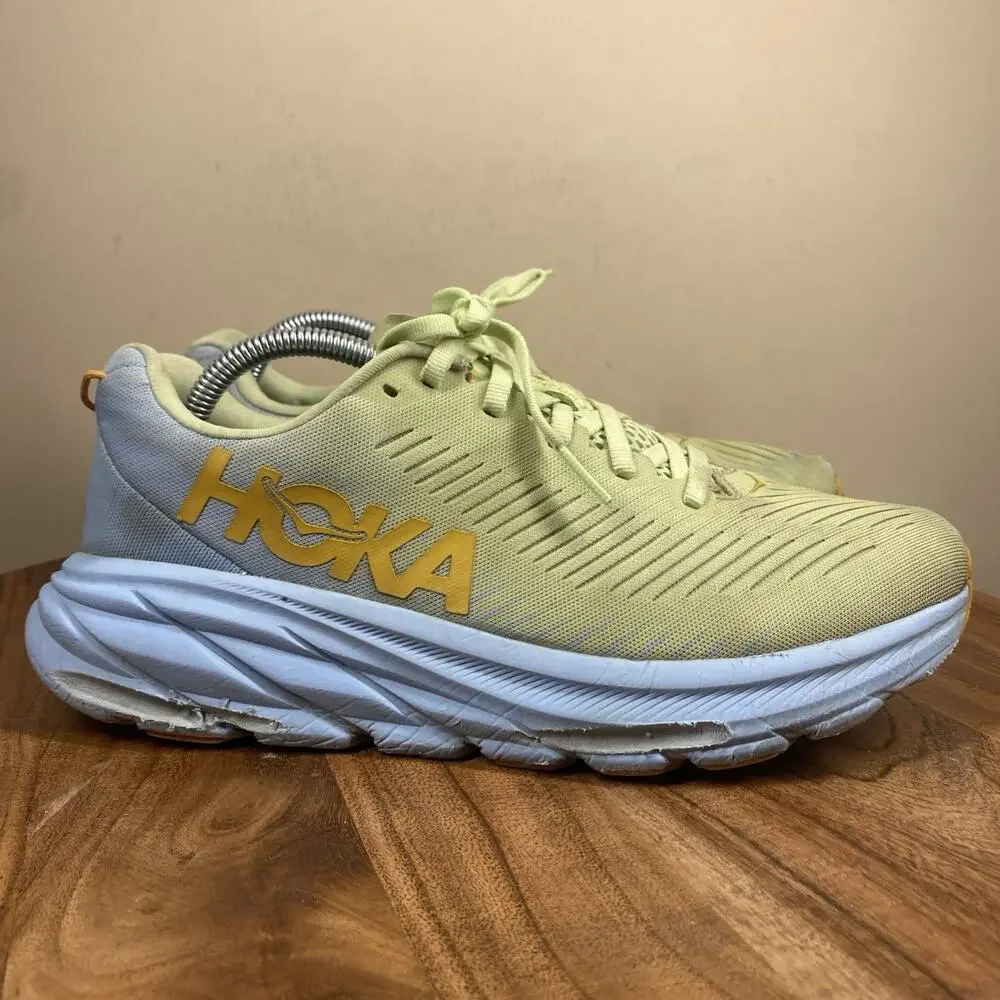 Hoka One One Rincon 3 Butterfly Summer Song Womens Green Size 7.5 Running Shoes